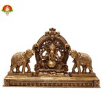 (10810155) brass powder ganesh elephant