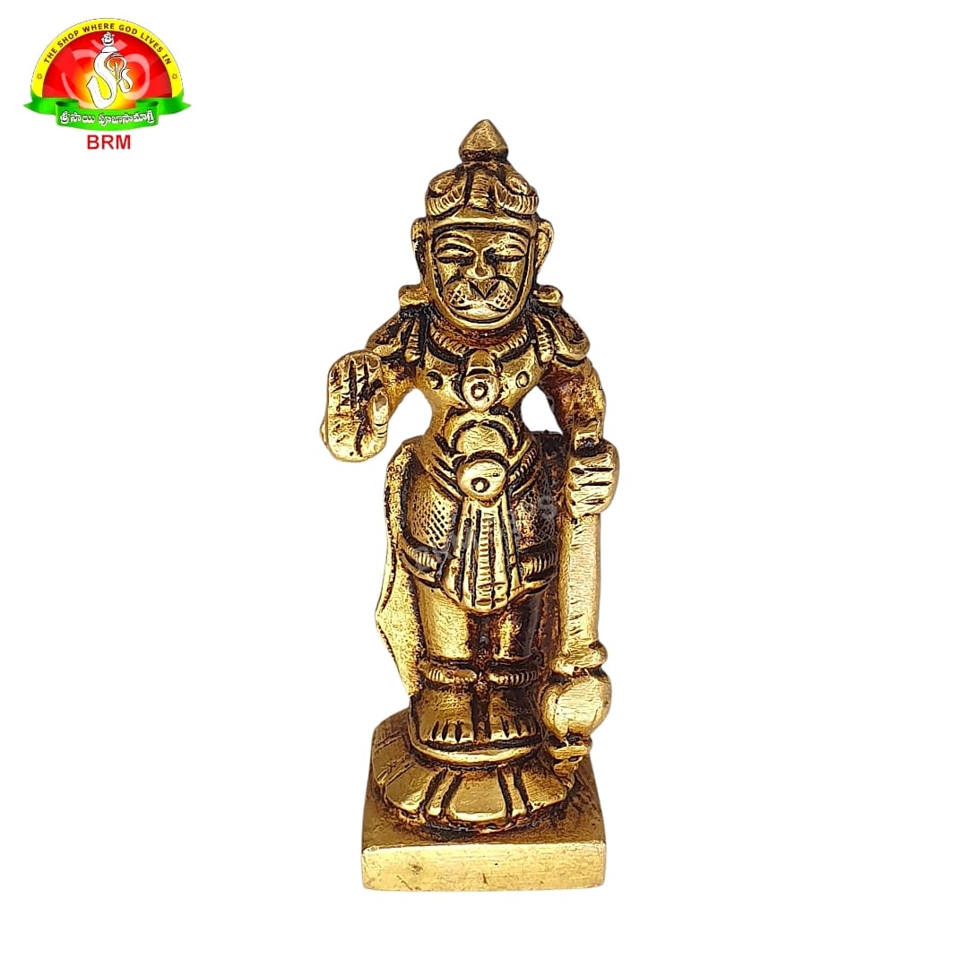 Brass Hanuman Idol